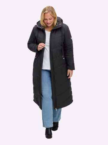 sheego Steppmantel in schwarz