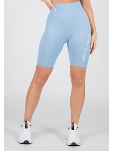 Gorilla Wear Nahtloses Leggings Fitness - Selah - Blue clair