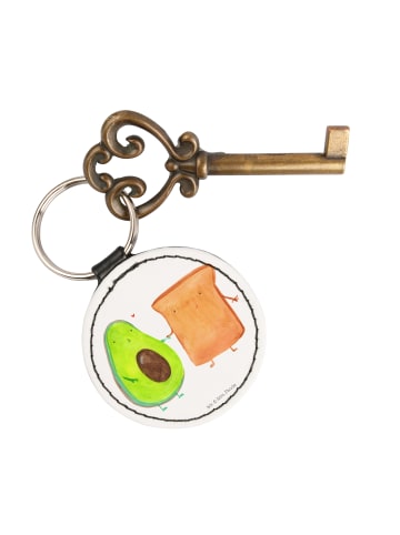 Mr. & Mrs. Panda Anhänger Avocado Toast ohne Spruch in Weiß