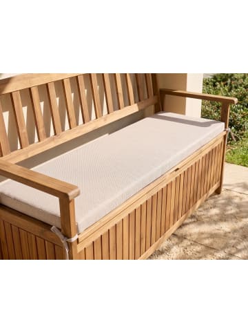 Beliani Auflagen SOVANA in Beige - (W) 148 x (H) 5 x (L) 45 cm