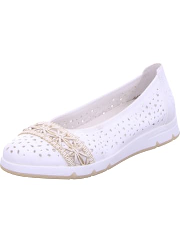 rieker Slipper in weiss/offwhite