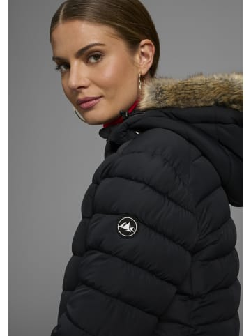 Polarino Steppjacke in schwarz
