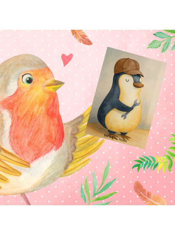 Mr. & Mrs. Panda Klappkarte Wenn Papa es nicht reparieren kann, ... in Weiß