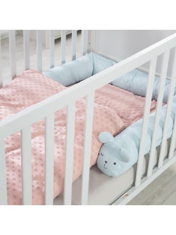 roba Bettschlange Babybett Nestchenschlange - 170 cm lang - türkis