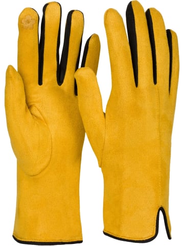 styleBREAKER Touchscreen Handschuhe in Curry