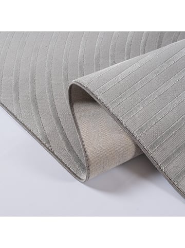 KADIMA DESIGN Läufer Geometrisch pflegeleicht Wohnzimmer Schlafzimmer Flur Esszimmer in Grau