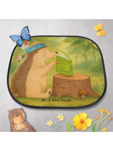 Mr. & Mrs. Panda sonnenschutz Igel Federschmuck Design ohne Spruch in Weiß