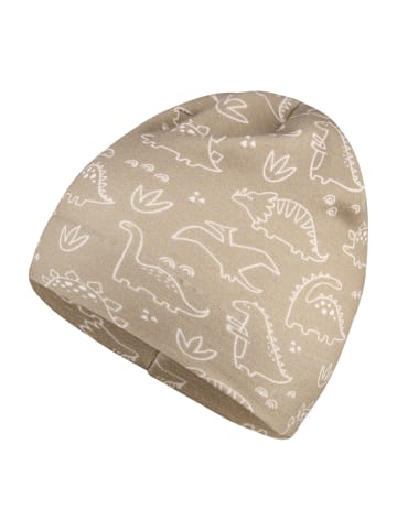 Sterntaler Beanie Saurier in sand