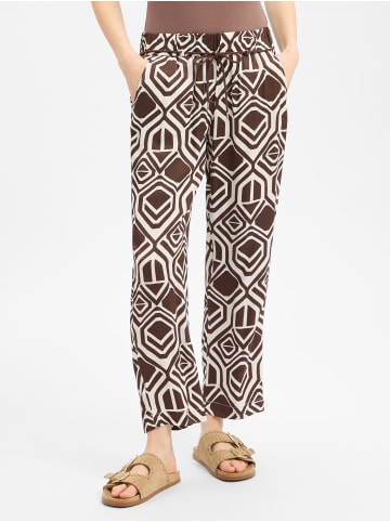 Toni Hose Pia Wide Chic in schoko ecru