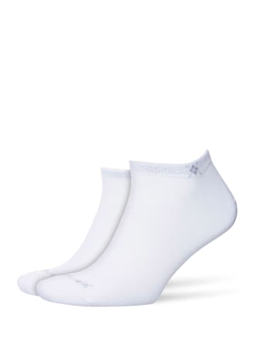 Burlington Sneaker-Socken Doppelpack in White