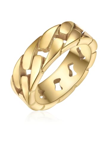 True Rebels Ring aus Edelstahl in gelbgold