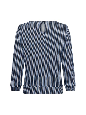 OPUS Langarmshirt Susta in blau