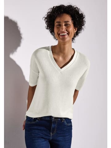 Street One T-Shirt in off white