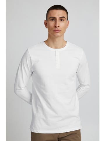 !SOLID Langarmshirt SDVinton LS 21106135  Langarmshirt mit Henley-Ausschnitt in Weiß