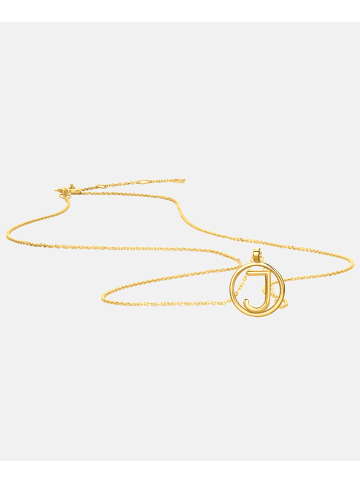 Vanlere Kette aus 375 Gelbgold Buchstabe J