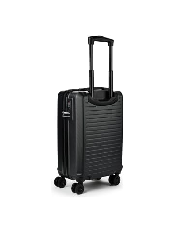 Nowi Faro 4 Rollen Kabinentrolley S 54 cm schwarz