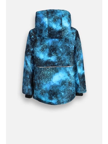 Jungen-skijacke in bunt