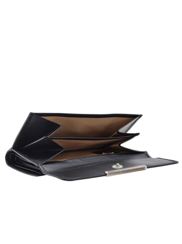 Esquire Helena Geldbörse II Leder 14 cm schwarz