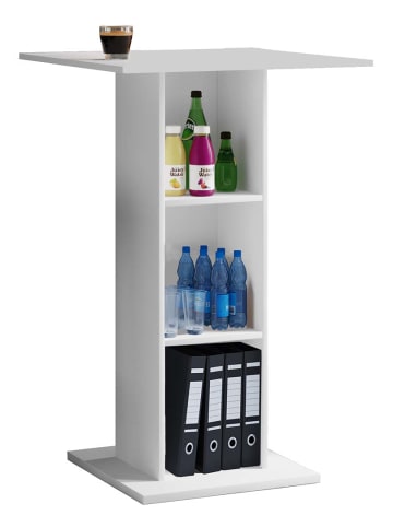 ebuy24 Büroregal Bofus 1 Weiß 70 x 70 cm