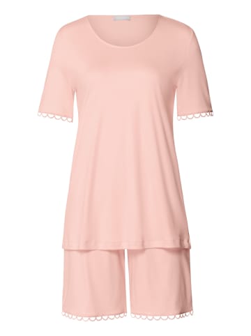 Hanro Schlafanzug Anouk in Pink blaze