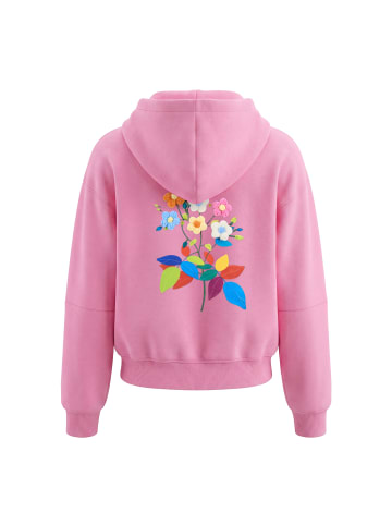 IZIA Women Hoodie in Pink