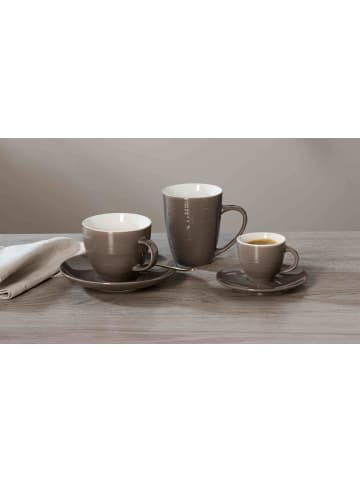 Ritzenhoff & Breker 6er Set Espressotassen Suomi in Braun 90 ml