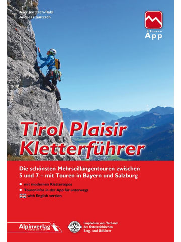Alpinverlag Jentzsch-Rabl Tirol Plaisir Kletterführer