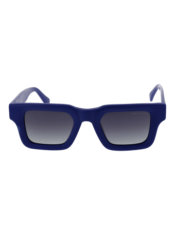 Damen Sonnenbrillen Rechteck Blau