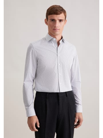 Seidensticker Business Hemd Slim in Grau