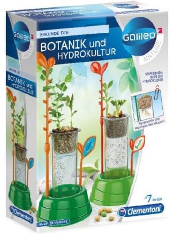 Clementoni Spiel - Erkunde die Botanik und Hydrokultur (Experimentierkasten)