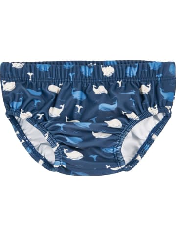 Playshoes Badehose "UV-Schutz Windelhose Wal" in Blau