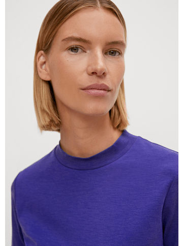 comma T-Shirt kurzarm in Lila