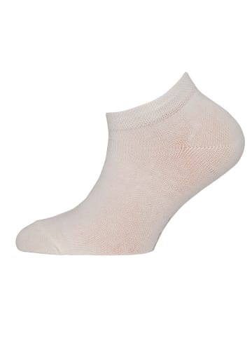 ewers 3er-Set Sneaker Socken Uni in weiß