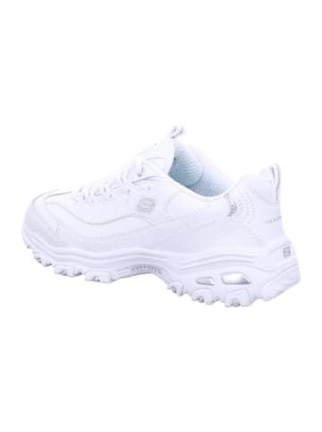 Skechers Damen- Schnürschuhe D"LITES - FRESH START in Weiß