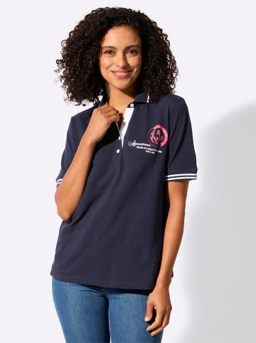 WITT WEIDEN Poloshirt in marine