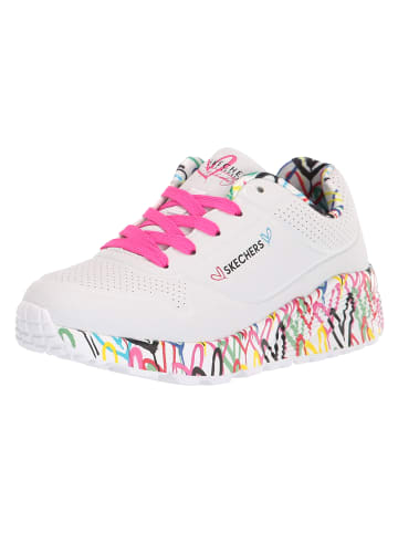 Skechers Sneakers Low UNO LITE - LOVEY LUV in weiß