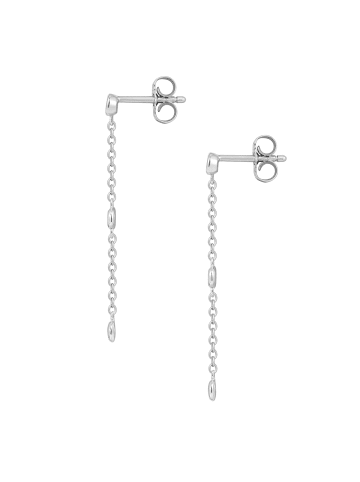 Trilani Ohrringe aus Sterling Silber mit Zirkonia in silber