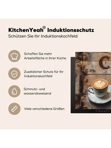 KitchenYeah Herdabdeckplatte Café