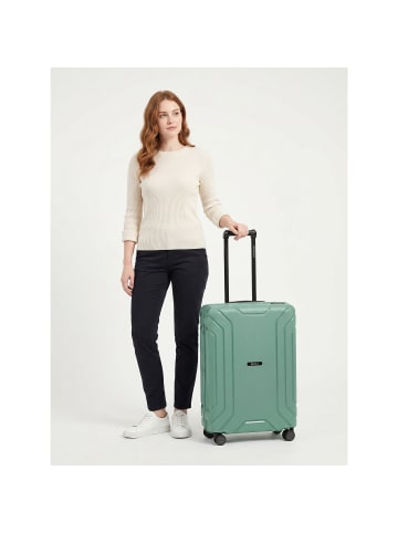 Redolz Essentials 15 4-Rollen Trolley 65 cm mit Dreipunkt-Verschluss in sea green