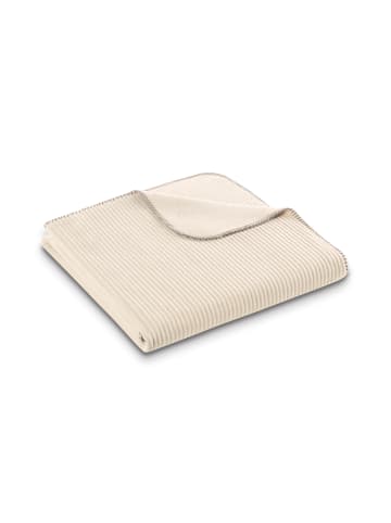 biederlack Wohndecke Feel Cord in beige