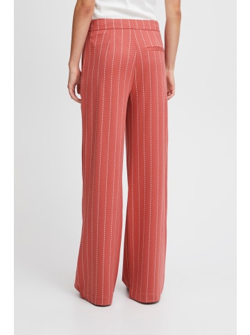 ICHI Hose IHRUTI Straight fit in Mineral Red