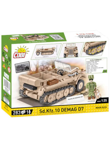 Cobi Modellbauset Klemmbausteine 2273 Sd.Kfz 10 Demag D7 - ab 7 Jahre