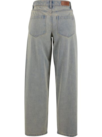 Urban Classics Urban Classics Ladies Mid Waist 90´s Jeans in new light blue dirty washed