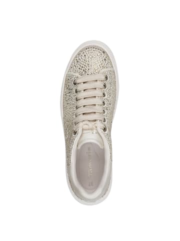 Tamaris Sportliche Schnürschuhe in Beige