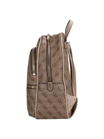 Guess Manhattan II Large - Rucksack 33 cm (coal logo) in latte logo