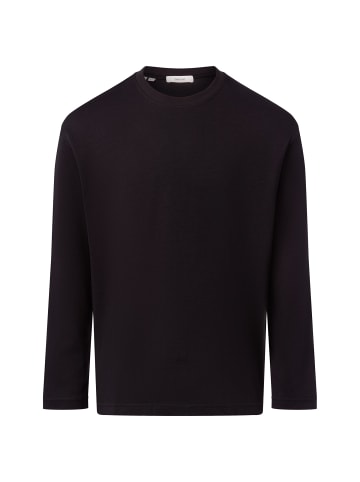 Selected Langarmshirt SLHLooseOscar in schwarz
