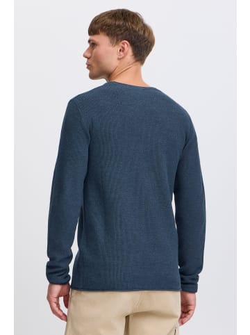 INDICODE Strickpullover IDJadas 35841MM lässiger Strickpullover in dunkelblau