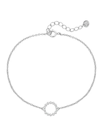 Glanzstücke München Armband aus Sterling Silber mit Zirkonia in silber