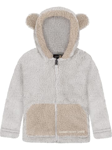 Normani Outdoor Sports Kinder Teddy Jacke „Barvas“ in Creme