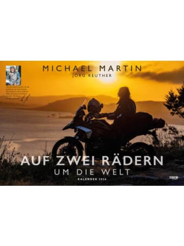 Heyne Ludwig Kalender - Auf zwei Rädern um die Welt - Der Motorrad-Reise-Kalender 2026
